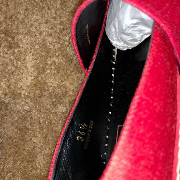 SOLD!! Roger Vivier Canvas rhinestones Espadrilles in Red - Picture 8 of 11